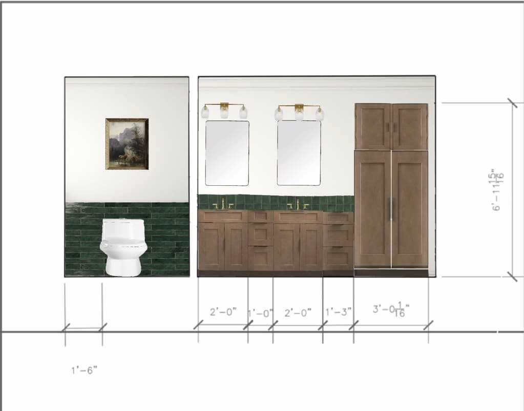 Bathroom Elevation